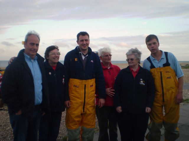 Tony, Chris, Phil and others at Pagham YC